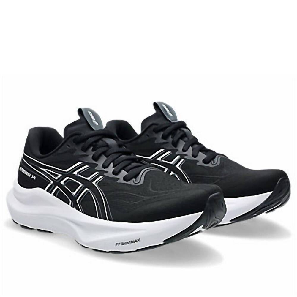 NEW ASICS women's gt-2000 14 running shoes in black/white